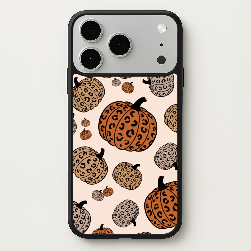 Leopard Pumpkin Patch Phone Case