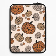 Leopard Pumpkin Patch Laptop Sleeve 1