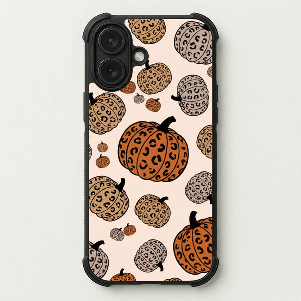 Leopard Pumpkin Patch Phone Case — Bumper case