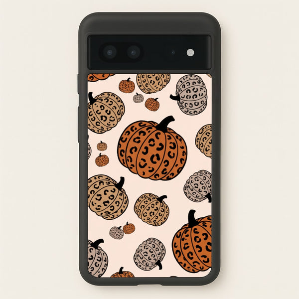 Leopard Pumpkin Patch Phone Case - Google Pixel 7 / Standard