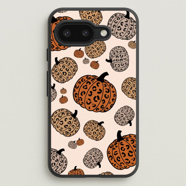 Leopard Pumpkin Patch Phone Case - Google Pixel 9a / Standard