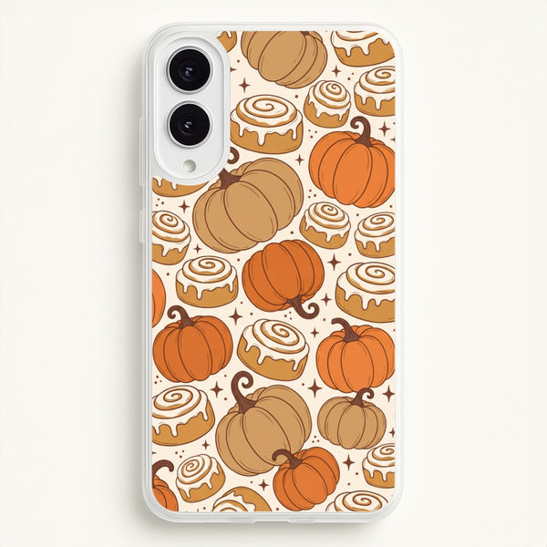 Pumpkin Spice Bakery Phone Case - Galaxy S25 Edge / Standard
