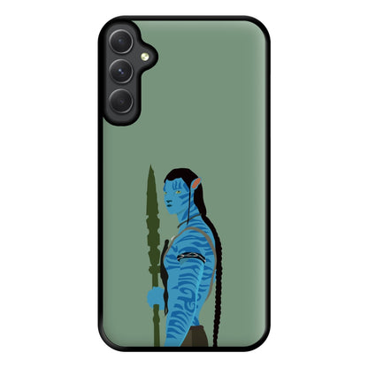 Jake Sully Phone Case for Galaxy A34