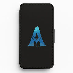 Alien World Logo Flip / Wallet Phone Case