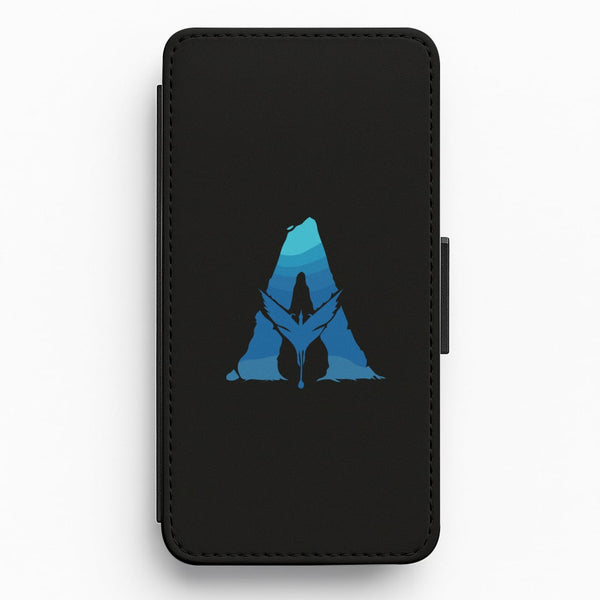 Alien World Logo Flip / Wallet Phone Case