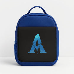 Alien World Logo Lunchbox - Blue