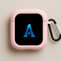 Alien World Logo Pink AirPods Case