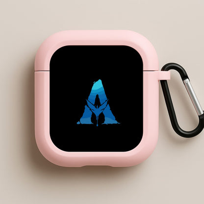 Alien World Logo Pink AirPods Case