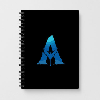 Alien World Logo Notebook