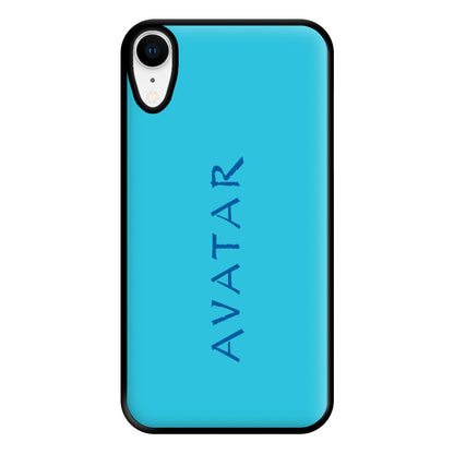 Alien World Text Phone Case for iPhone XR