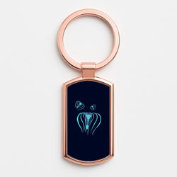 Tree Of Souls Rose Gold Keyring