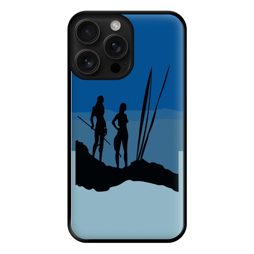 Alien World Outline Phone Case