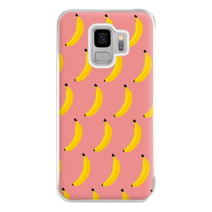 Banana Pattern Phone Case for Galaxy S9 Plus