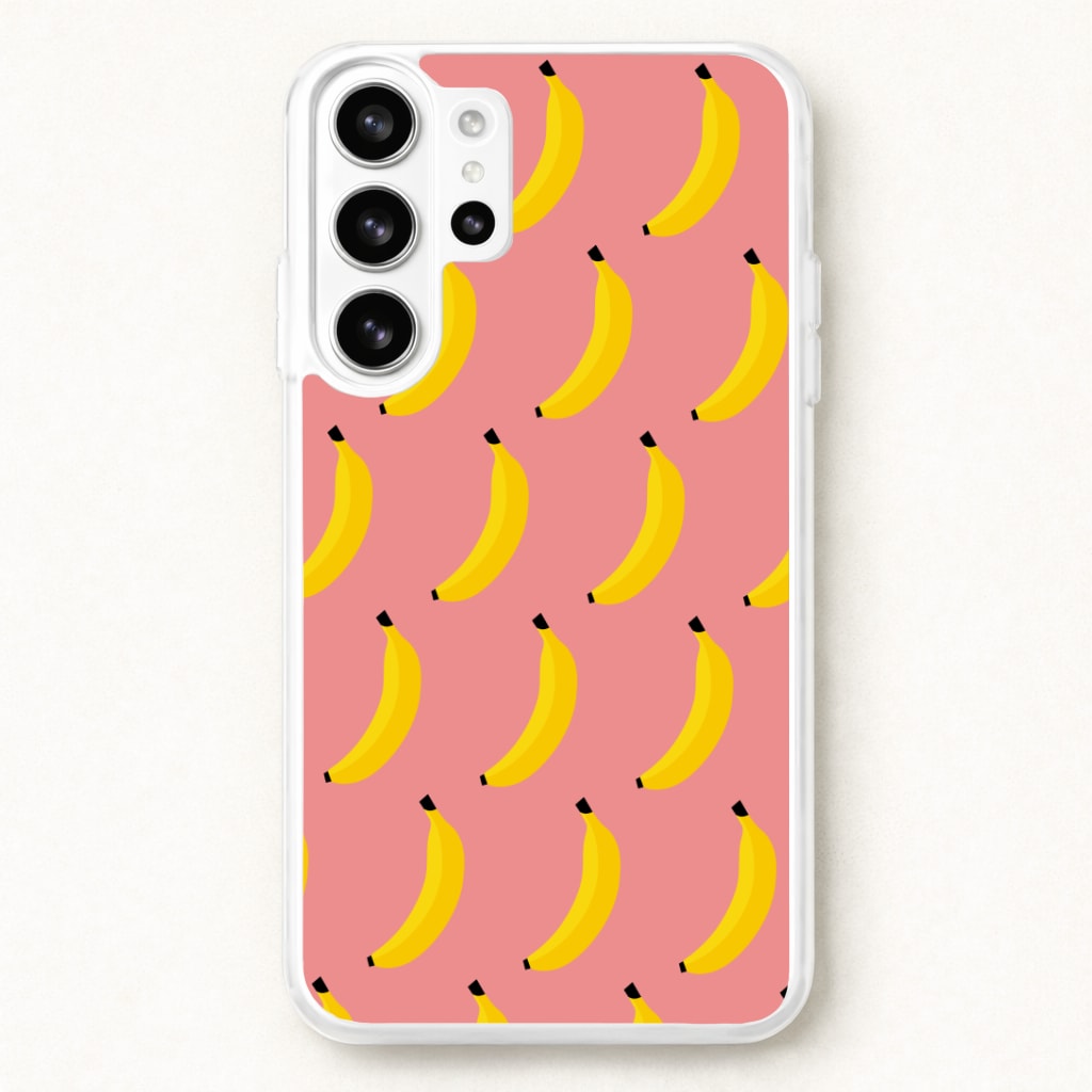 Banana Pattern Phone Case for Galaxy S26 Ultra
