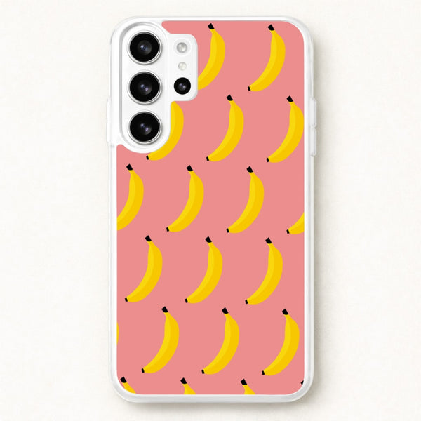 Banana Pattern Phone Case for Galaxy S26 Ultra