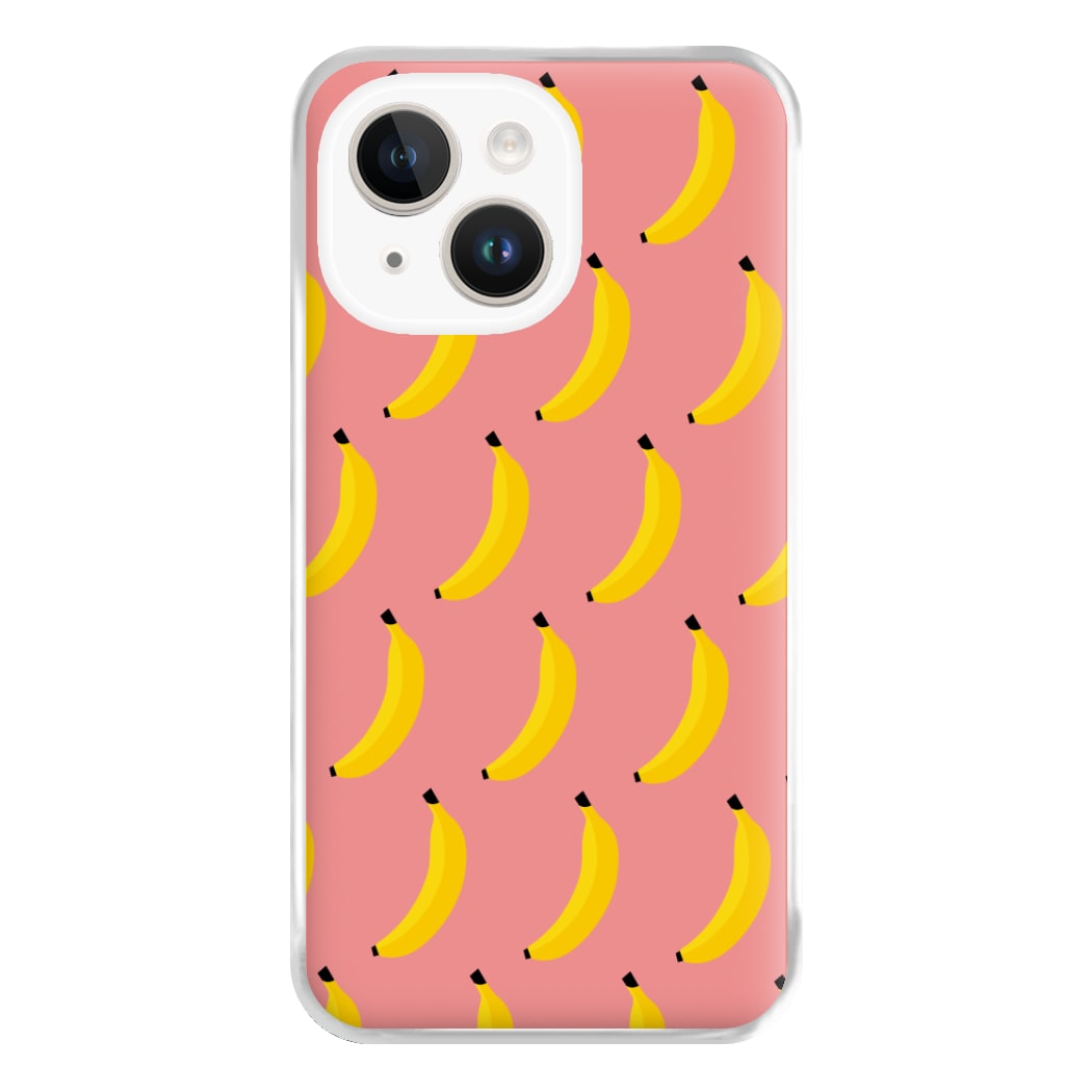 Banana Pattern Phone Case for iPhone 14 Plus