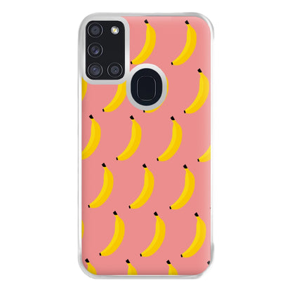 Banana Pattern Phone Case for Galaxy A21s