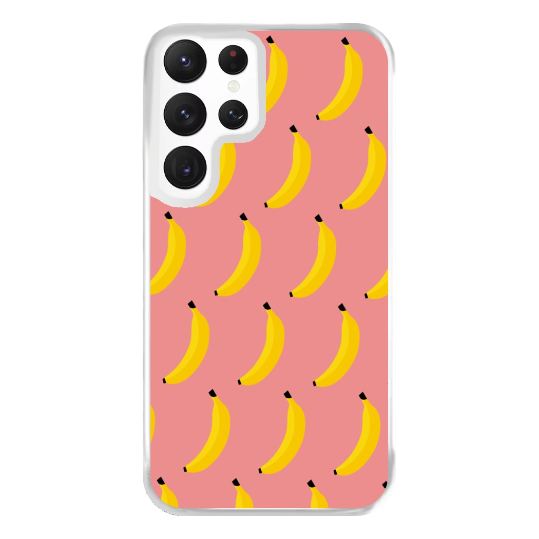 Banana Pattern Phone Case for Galaxy S22 Ultra