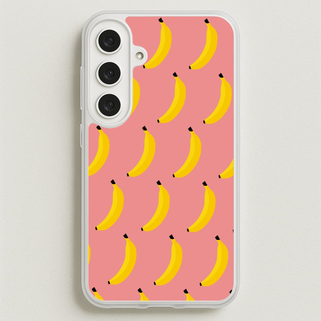 Banana Pattern Phone Case for Galaxy S25FE