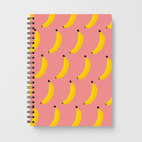 Banana Pattern Notebook