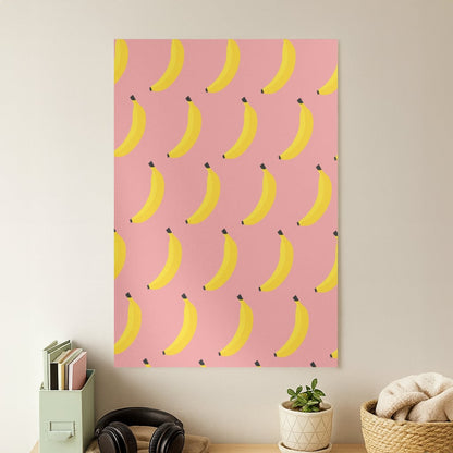 Banana Pattern Poster