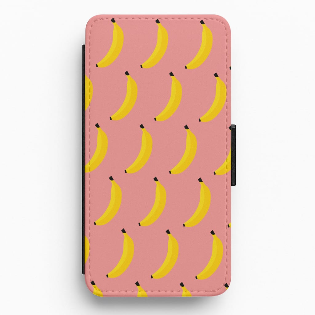 Banana Pattern Flip / Wallet Phone Case