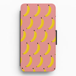 Banana Pattern Flip / Wallet Phone Case