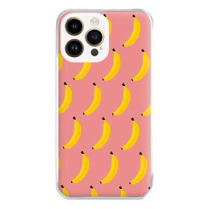 Banana Pattern Phone Case for iPhone 14 Pro Max