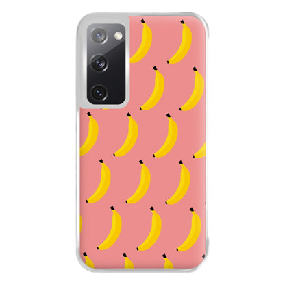 Banana Pattern Phone Case for Galaxy S20FE