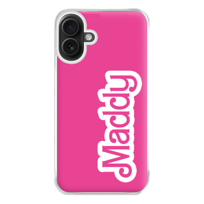 Personalised Doll Phone Case for iPhone 16 Plus