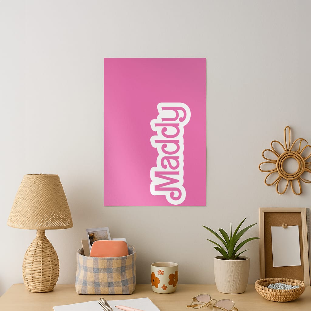 Personalised Doll Art Print