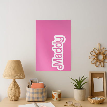 Personalised Doll Art Print