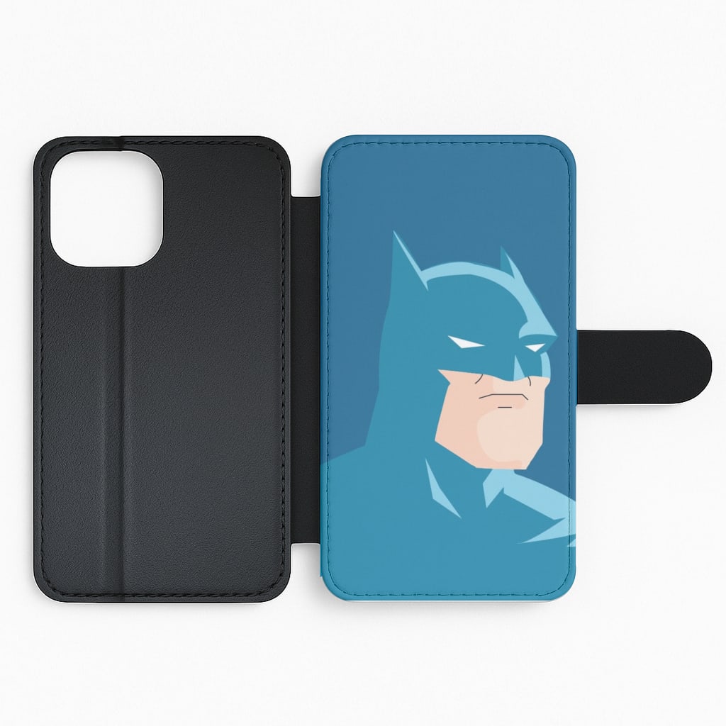 Blue Batman Wallet Phone Case