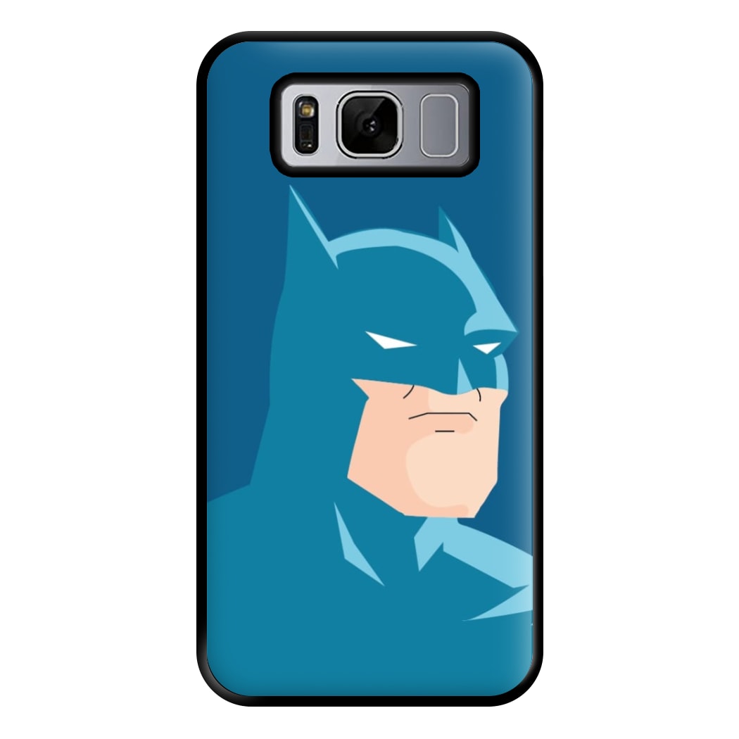 Blue Bat Superhero Phone Case for Galaxy S8 Plus