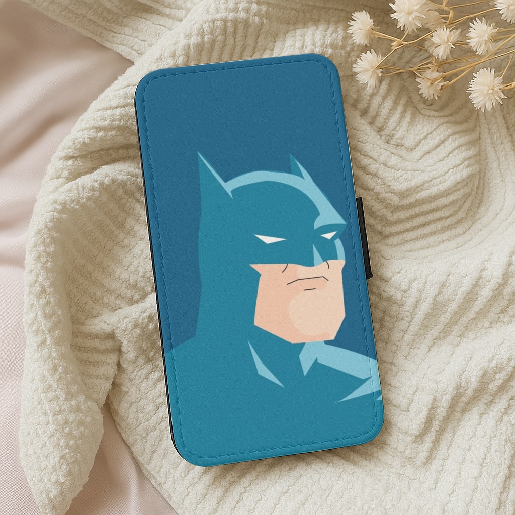 Blue Batman Wallet Phone Case