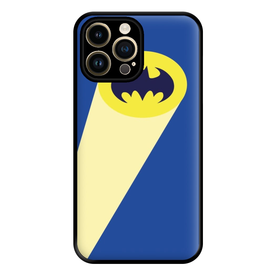 Bat Signal Phone Case for iPhone 14 Pro Max