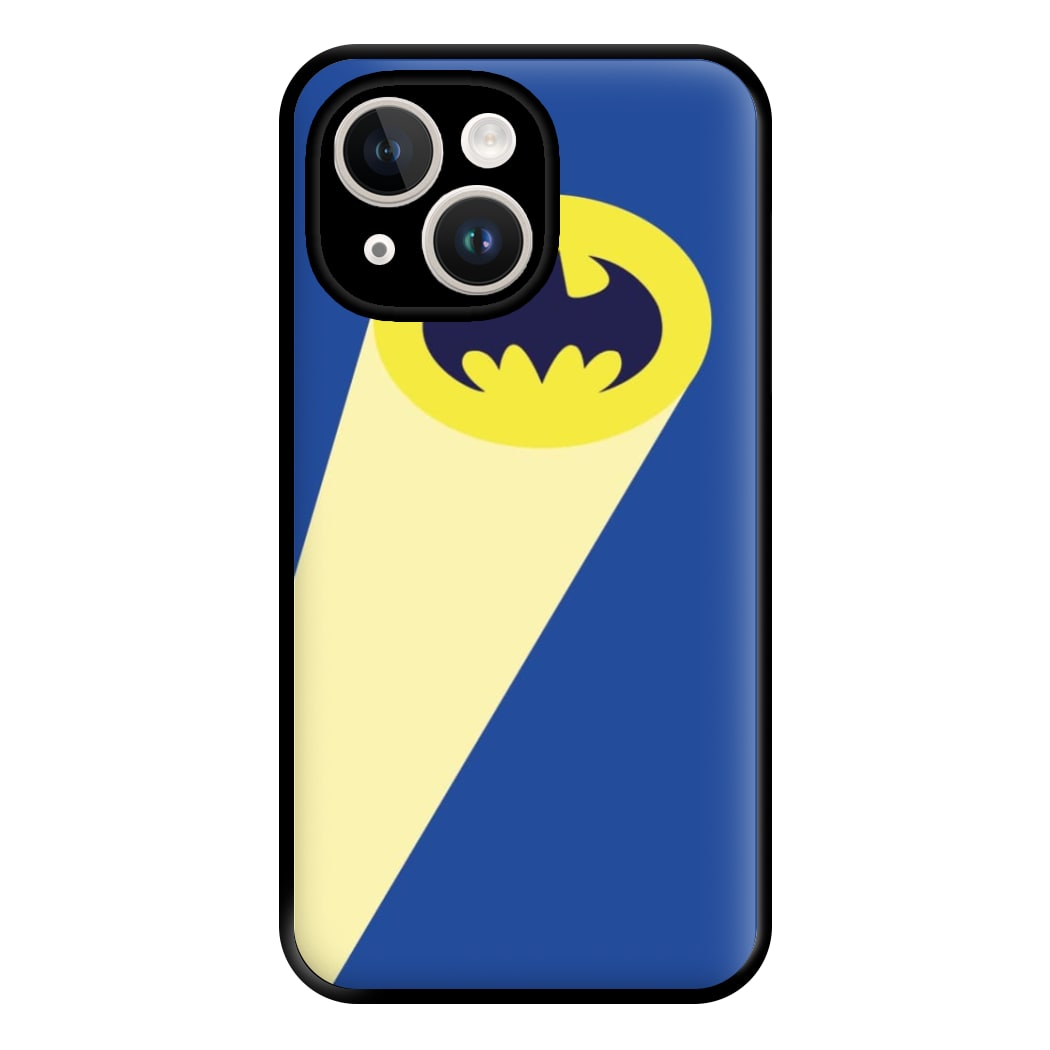 Bat Signal Phone Case for iPhone 14 Plus