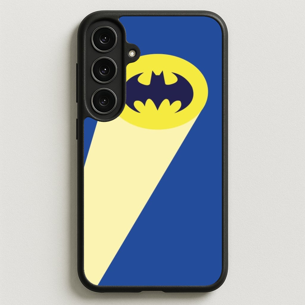 Bat Signal Phone Case for Galaxy S25FE