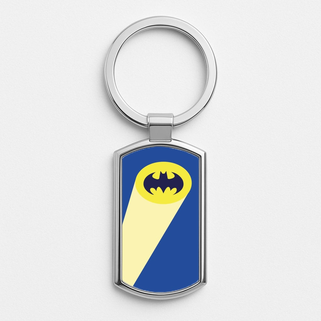 Bat Signal Luxury Keyring