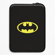 Black Bat Superhero Logo Laptop Sleeve 1