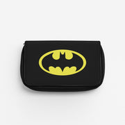 Black Bat Superhero Logo Pencil Case 1