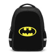 Black Bat Superhero Logo Backpack 1