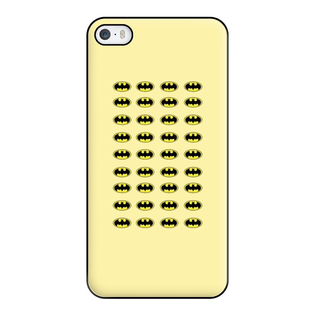 Bat Superhero Pattern Phone Case for iPhone 5 / 5s / SE 2016