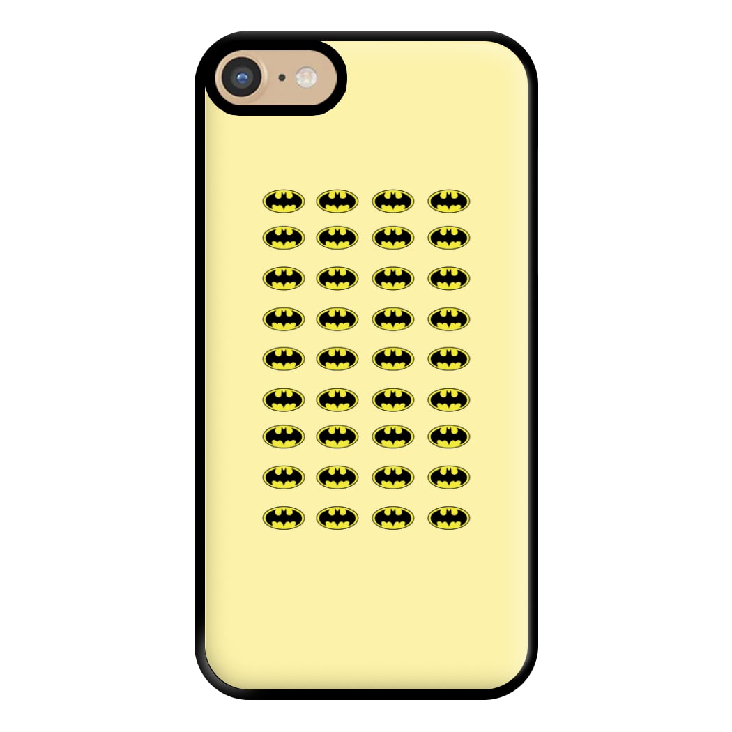 Bat Superhero Pattern Phone Case for iPhone 6 / 7 / 8 / SE