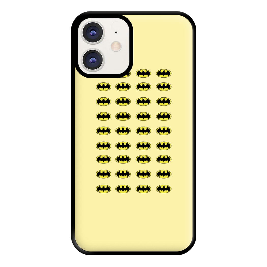 Bat Superhero Pattern Phone Case for iPhone 11