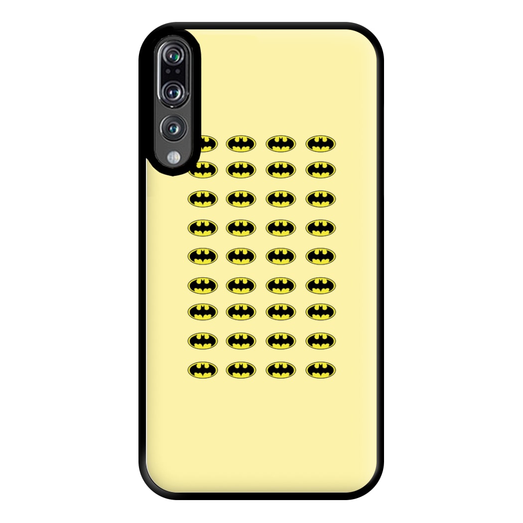 Bat Superhero Pattern Phone Case for Huawei P20 Pro