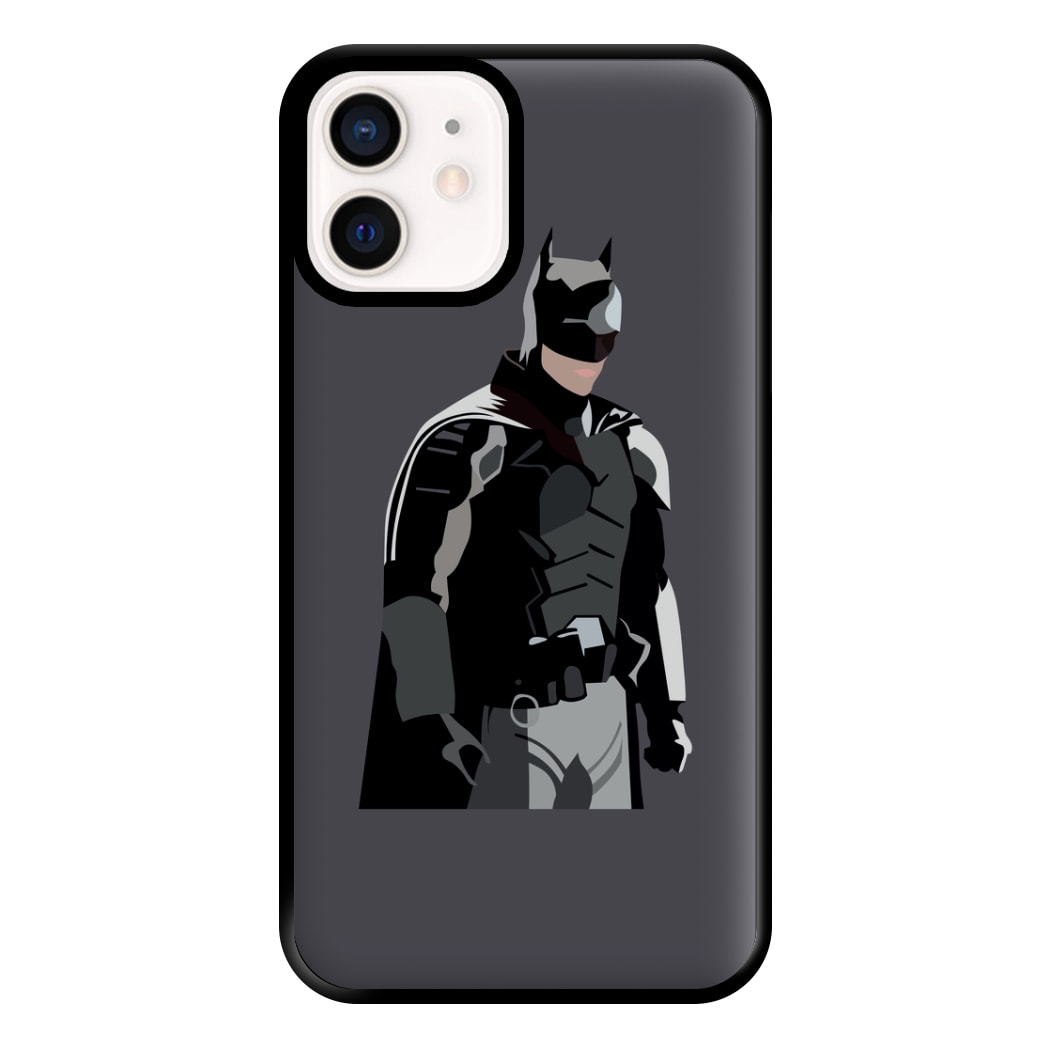 Black Bat Superhero Phone Case for iPhone 13 Mini