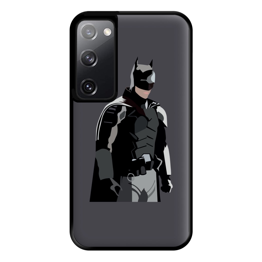 Black Bat Superhero Phone Case for Galaxy S20