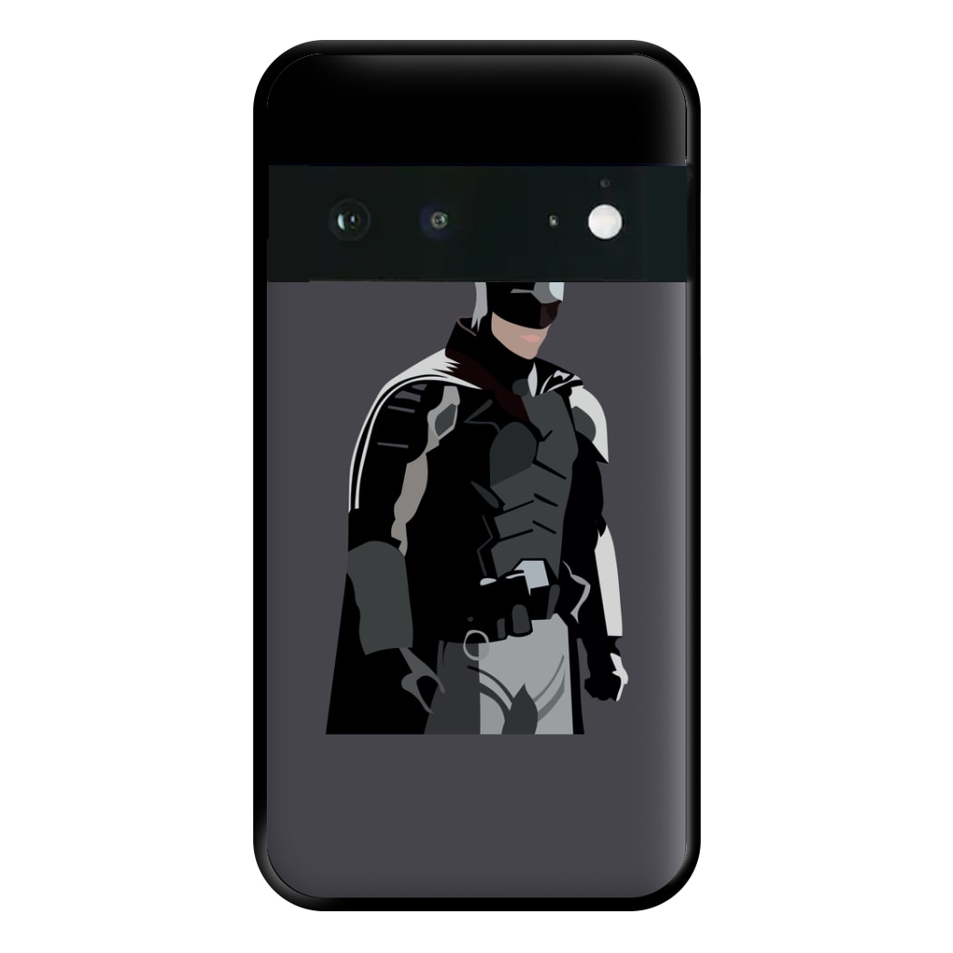 Black Bat Superhero Phone Case for Google Pixel 6a