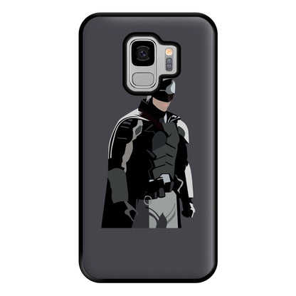 Black Bat Superhero Phone Case for Galaxy S9 Plus